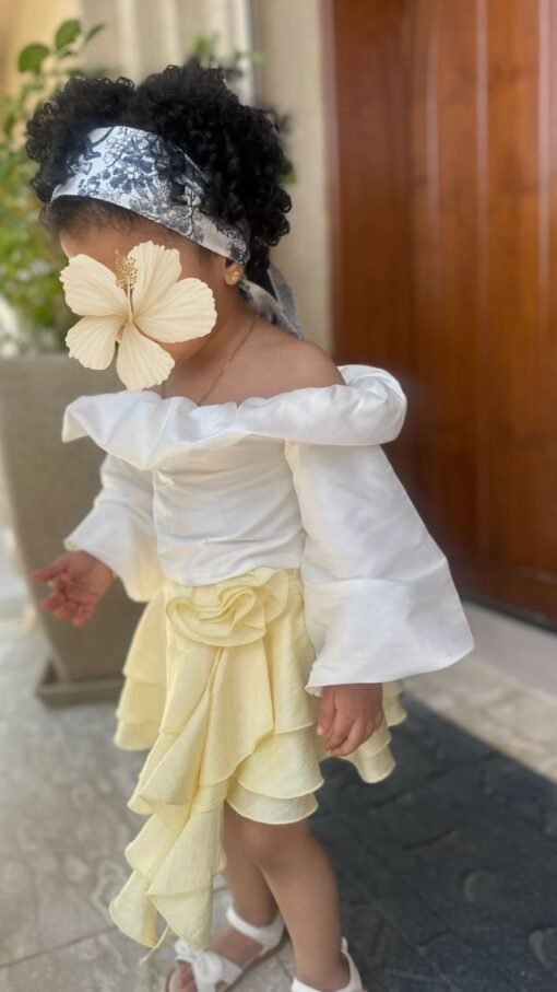 Ruffled Off-Shoulder Top